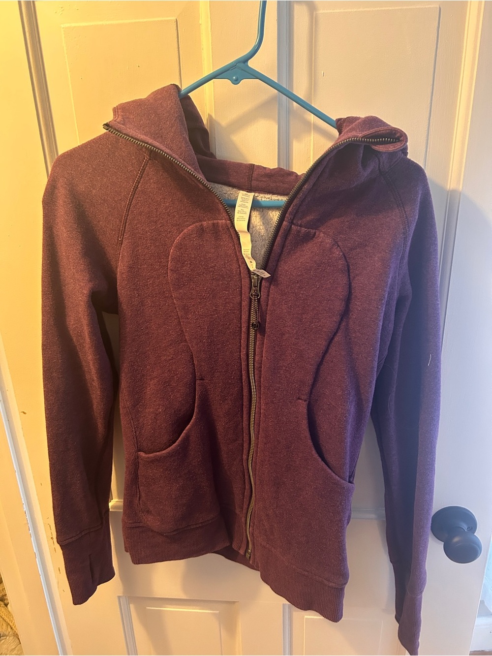 lululemon athletica Plum Full-Zip Hoodie